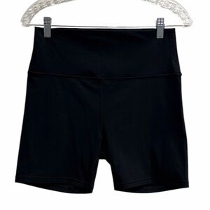 HeyNuts Black High Rise Biker Shorts Yoga Athletic 6” XL 14